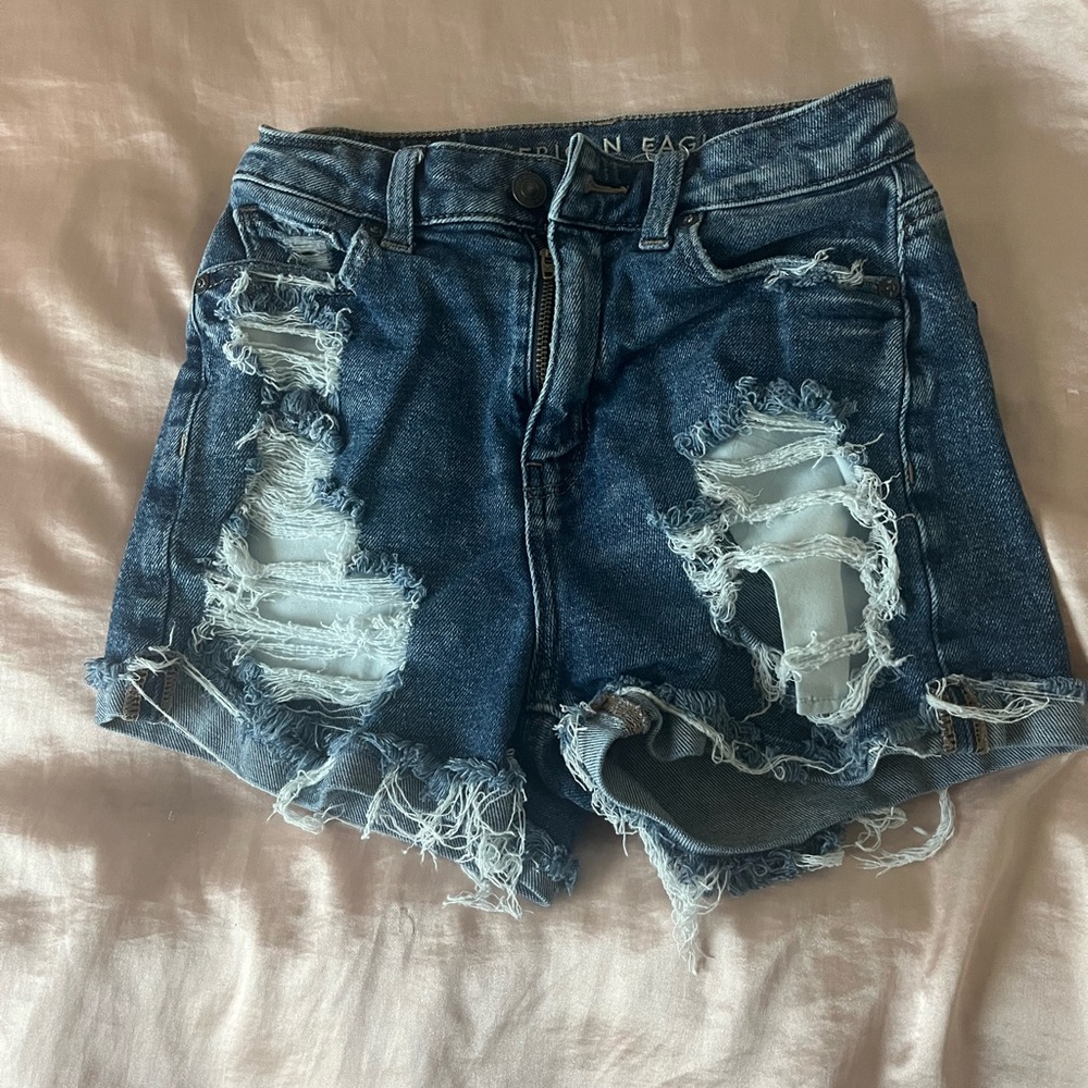 High waisted American eagle shorts